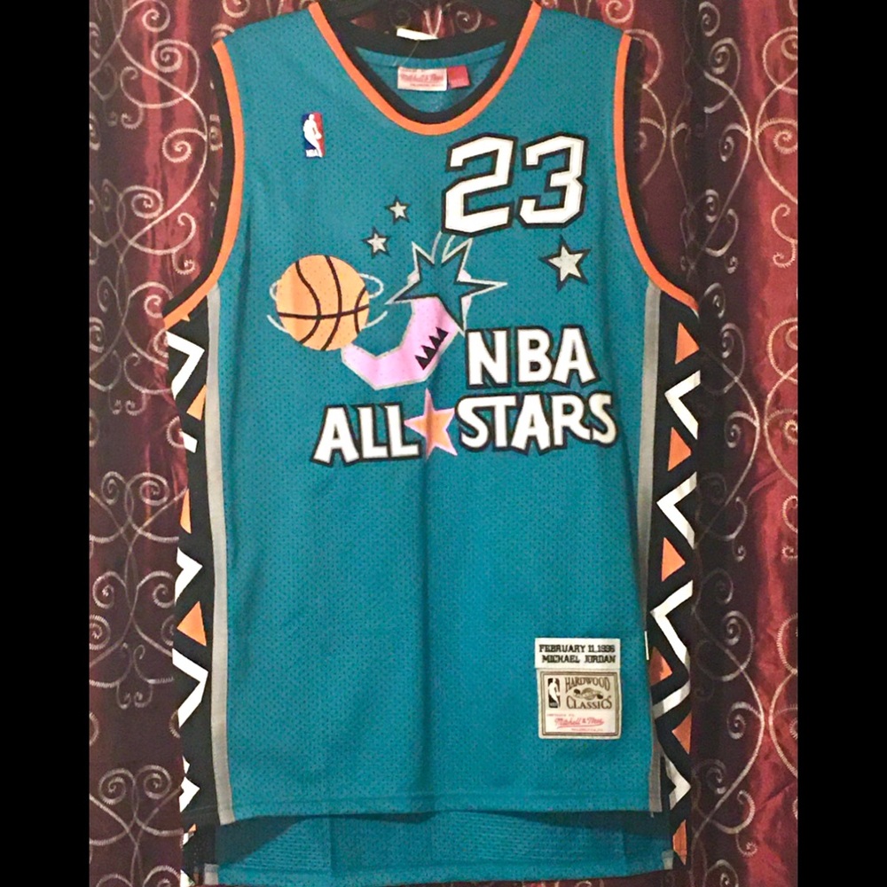 NBA All Star 1996 Michael Jordan 23 Hardwood Classics Mitchell & Ness Jersey 🏀